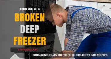 Where to Find Repairs or Replacements for Broken Deep Freezers