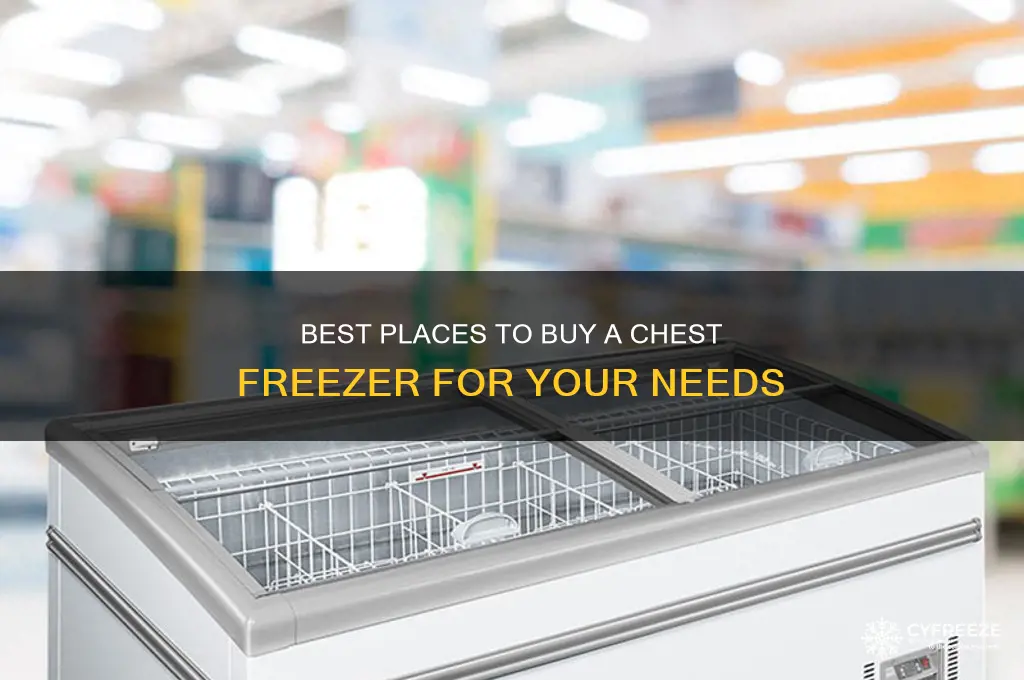 where can i get a chest freezer