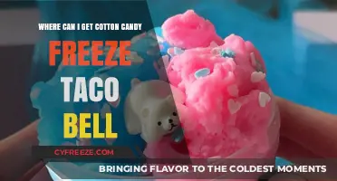 Where to Find Taco Bell's Cotton Candy Freeze: A Sweet Guide