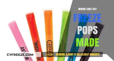 Discover Top Locations for Custom-Made Freeze Pops Near You