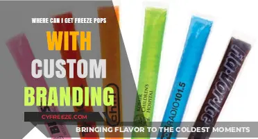 Custom Branded Freeze Pops: Where to Get Personalized Treats
