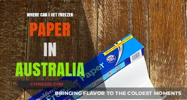 Where to Buy Freezer Paper in Australia: Top Retailers Guide