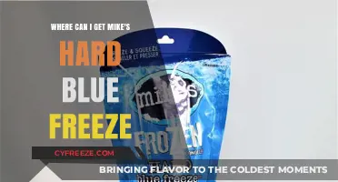 Where to Find Mike's Hard Blue Freeze: A Refreshing Guide