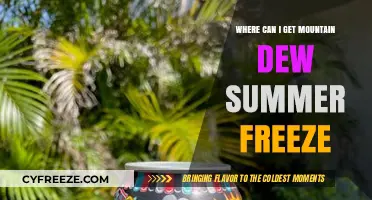 Where to Find Mountain Dew Summer Freeze: A Refreshing Guide