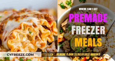 Discover Convenient Premade Freezer Meals Near You: Top Sources
