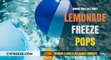 Where to Find Truly Lemonade Freeze Pops: A Refreshing Guide