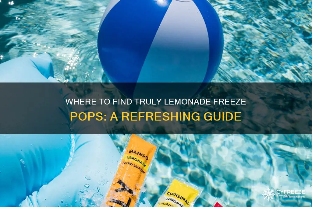 where can i get truly lemonade freeze pops