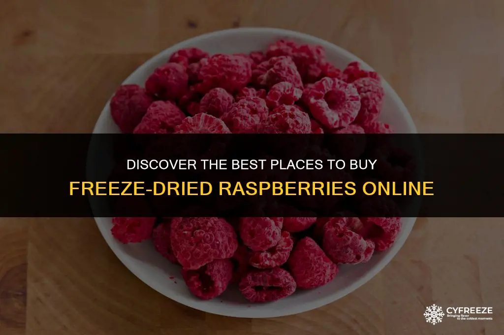 where can you buy freeze dried raspberries