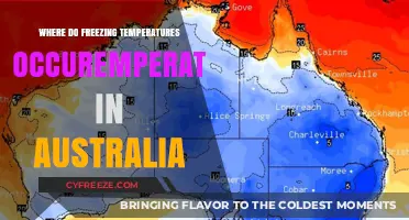 Where Do Freezing Temperatures Occur in Australia's Climate Zones?