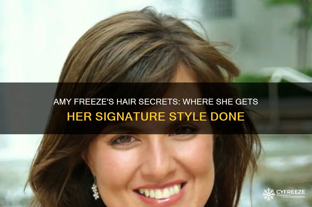 where does amy freeze get her hair done