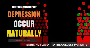 Natural Freezing Point Depression: Where and How It Occurs in the Environment