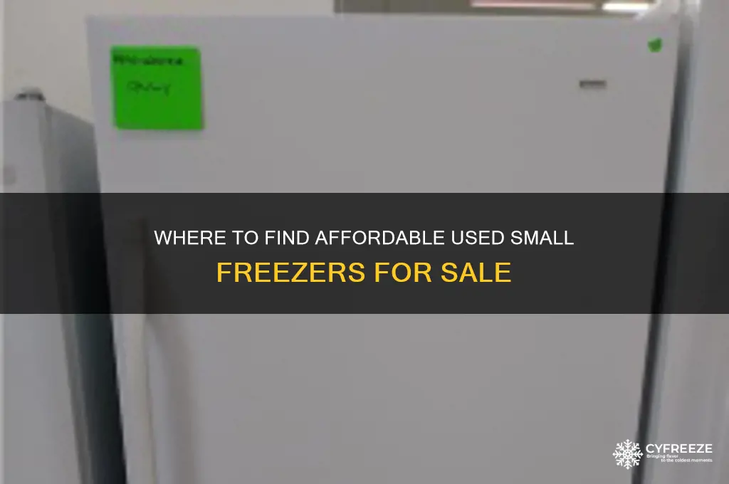 where i can buy small freezer used