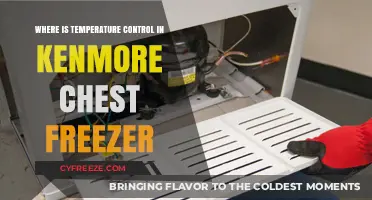 Kenmore Chest Freezer Temperature Control Location Guide for Easy Access