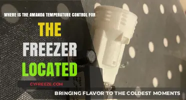 Amanda Freezer Temperature Control Location: A Quick Guide to Finding It