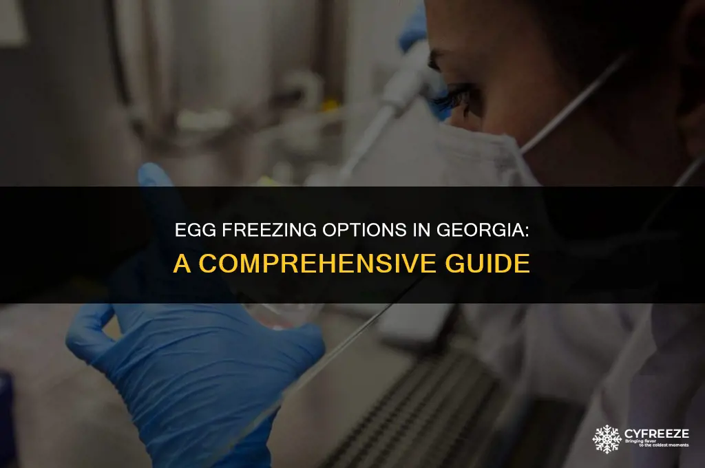 where to freeze eggs in georgia