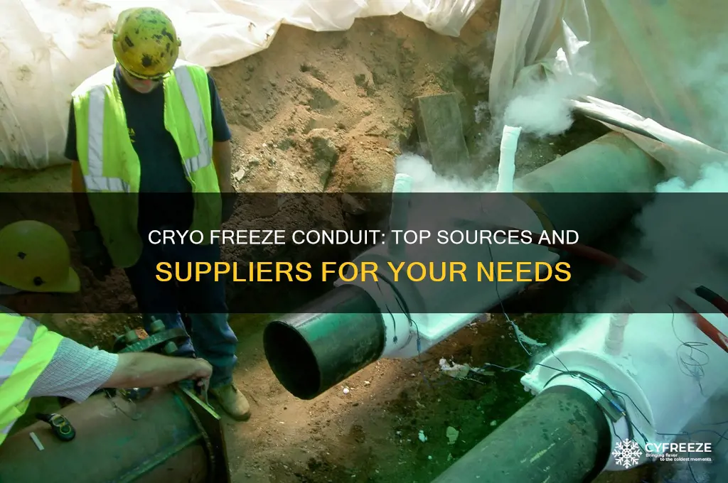 where to get cryo freeze conduit