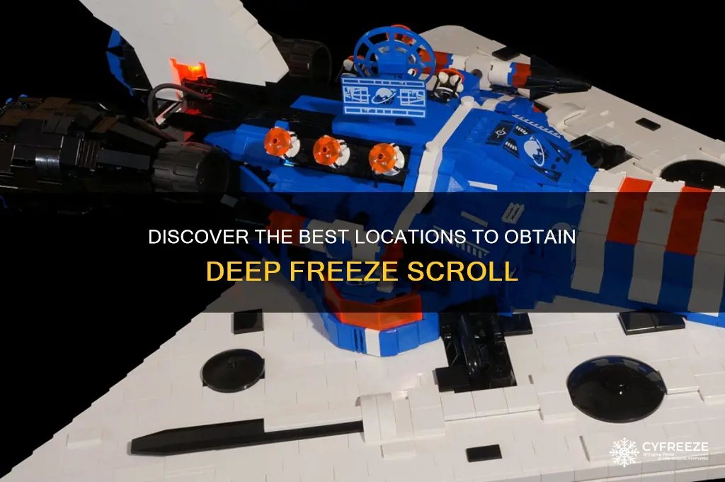where to get deep freeze scroll