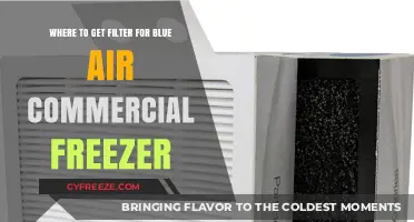 Where to Find Filters for Your Blue Air Commercial Freezer
