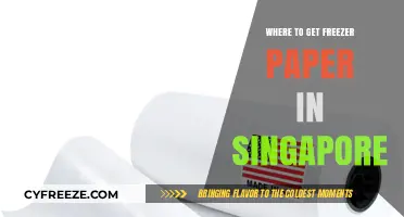 Where to Buy Freezer Paper in Singapore: Top Stores and Tips