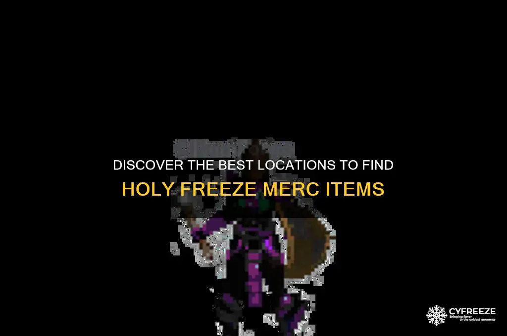 where to get holy freeze merc