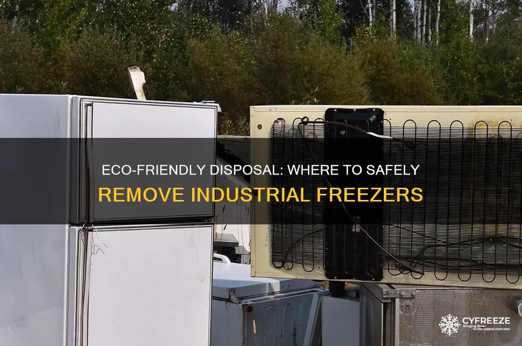 where to get rid of insutrial freezer