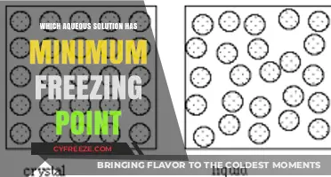 Identifying the Aqueous Solution with the Lowest Freezing Point