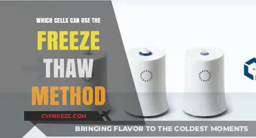 Cells Suitable for Freeze-Thaw Method: Types and Applications Explained