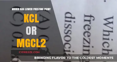 KCl vs MgCl2: Comparing Freezing Points and Lower Temperature Effects