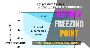 Understanding Freezing Point: The Critical Temperature for Liquid-Solid Transition