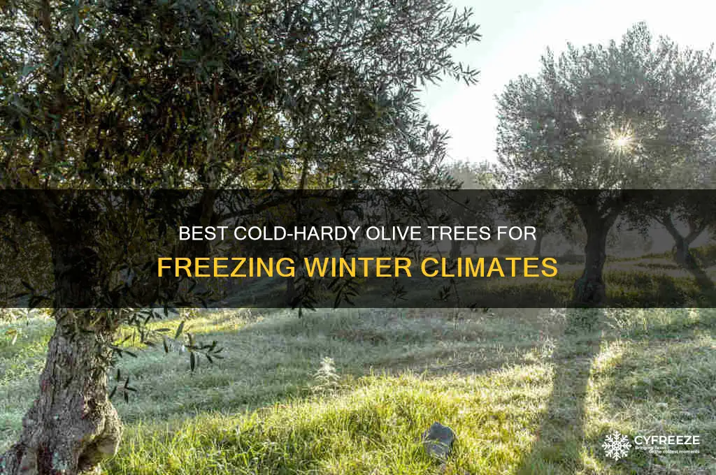 which olive tree is best for freezing temperatures