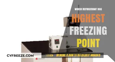 Exploring Refrigerants: Which One Has the Highest Freezing Point?