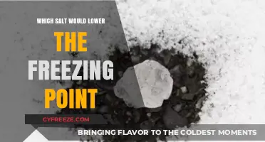 Lowering Freezing Point: Which Salt Works Best for Ice Melting?