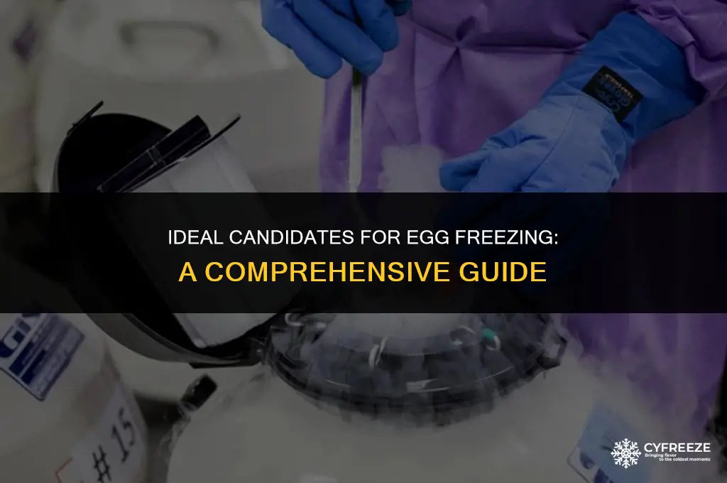 who is a good candidate for egg freezing