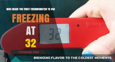Daniel Gabriel Fahrenheit's Innovation: The First 32-Degree Freezing Thermometer