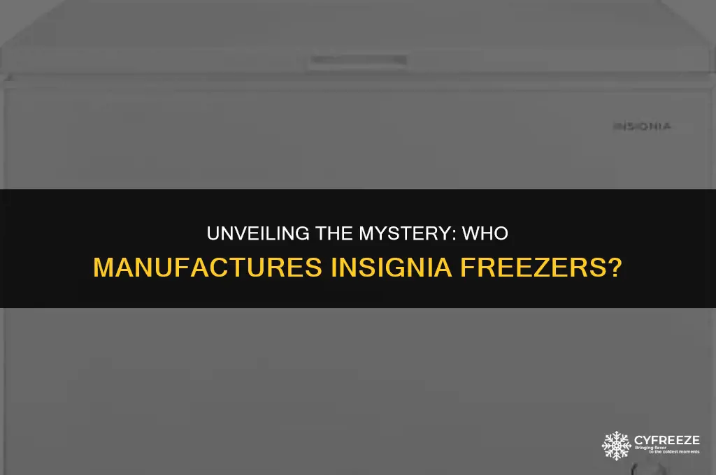 who makes insignia freezer