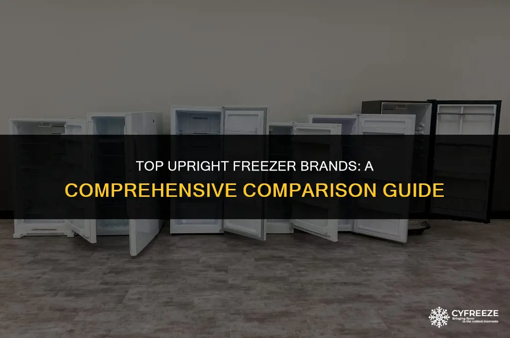 who makes the best upright freezer