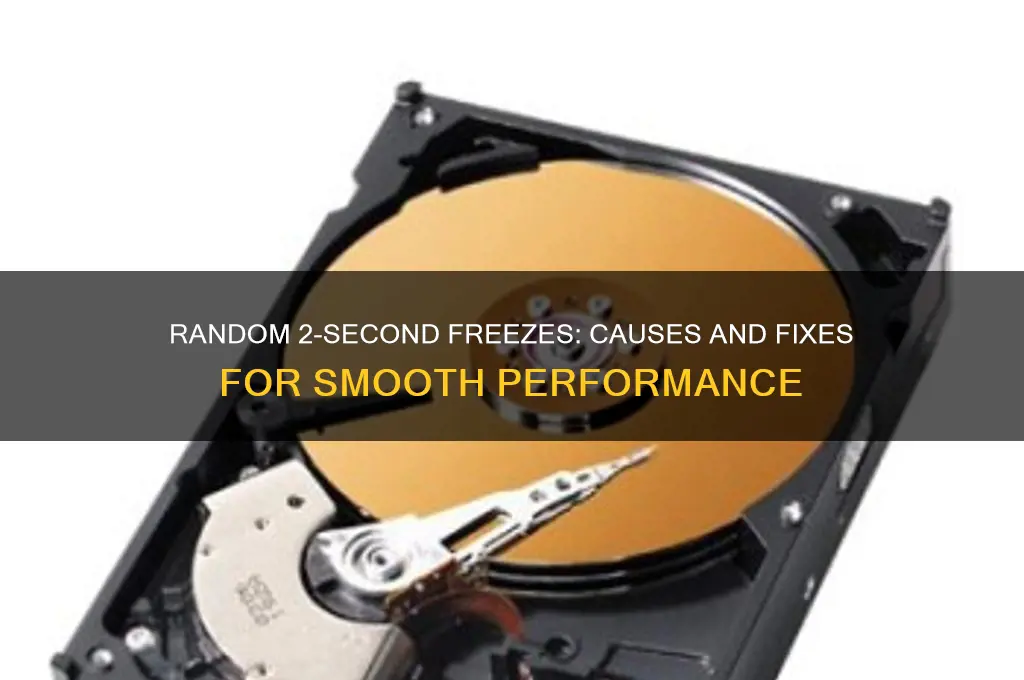 why am i getting random 2 second freezes
