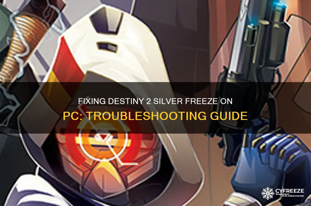 why cant i get silver destiny 2 freeze pc