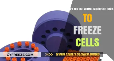 Why Normal Microfuge Tubes Are Not Ideal for Freezing Cells