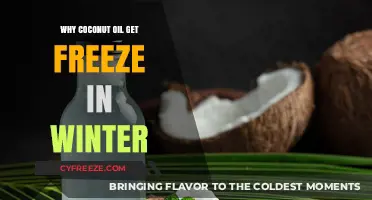 Why Coconut Oil Solidifies in Winter: Understanding Its Melting Point