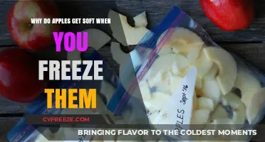 Why Freezing Apples Causes Softness: Exploring the Science Behind It