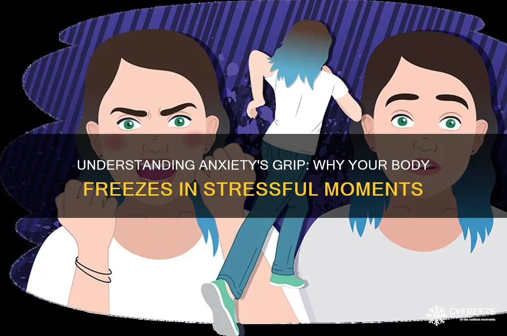 why do i freeze when i get anxious