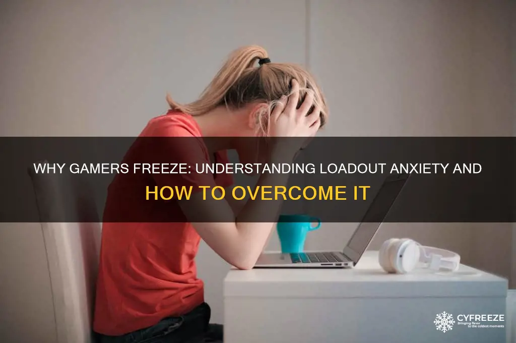 why do i freeze when i get my loadout