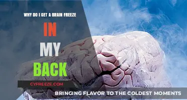Brain Freeze in Your Back: Causes and Relief Explained