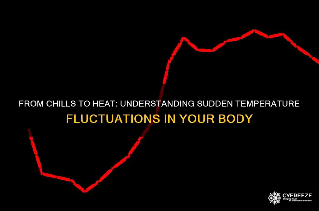 why do i get freezing cold then hot