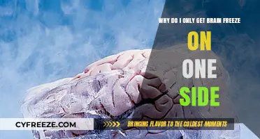 One-Sided Brain Freeze: Unraveling the Mystery Behind the Chill