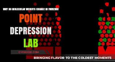 Why Molecular Weights Fluctuate in Freezing Point Depression Experiments