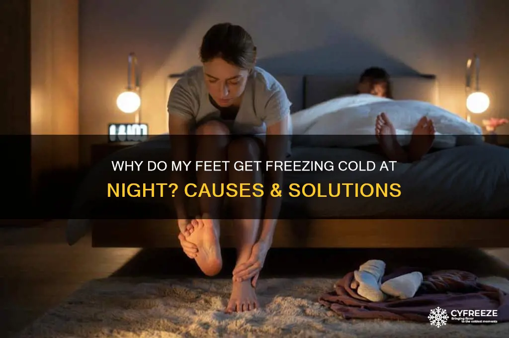 why do my feet get freezing cold at night
