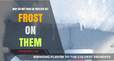 Why Does Frost Form on Food in Your Freezer? Explained