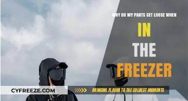 Why Freezing Pants Causes Them to Loosen: The Science Explained